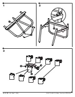 Предварительный просмотр 2 страницы LDI Spaces SAFCO Horizon 3961 Assembly Instructions