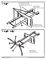 Предварительный просмотр 6 страницы LDI Spaces SAFCO Impromptu 8926 Assembly Instructions Manual