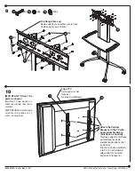 Предварительный просмотр 8 страницы LDI Spaces SAFCO Impromptu 8926 Assembly Instructions Manual