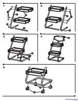 Предварительный просмотр 2 страницы LDI Spaces SAFCO Jazz 5223 Assembly Instructions