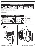 Предварительный просмотр 2 страницы LDI Spaces Safco MÜV Adjustable Height Workstation 1925 Assembly Instructions