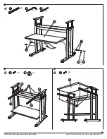 Предварительный просмотр 4 страницы LDI Spaces Safco MÜV Adjustable Height Workstation 1925 Assembly Instructions