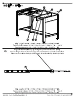 Предварительный просмотр 11 страницы LDI Spaces SAFCO Ranger 7772 Instructions Manual