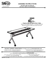 LDI Spaces SAFCO Rumba 2049 Assembly Instructions Manual предпросмотр