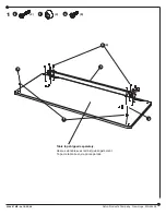 Preview for 4 page of LDI Spaces SAFCO Rumba 2049 Assembly Instructions Manual