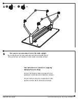 Preview for 8 page of LDI Spaces SAFCO Rumba 2049 Assembly Instructions Manual