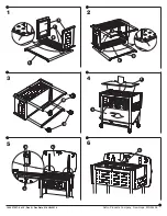 Предварительный просмотр 2 страницы LDI Spaces SAFCO Scoot 5370 Assembly Instructions