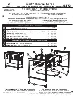 LDI Spaces SAFCO Scoot 5373 Assembly Instructions preview