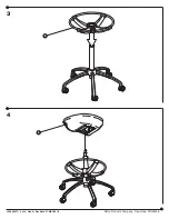 Предварительный просмотр 4 страницы LDI Spaces SAFCO SitStar 6660 Assembly Instructions