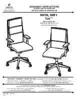 Предварительный просмотр 1 страницы LDI Spaces SAFCO Tuvi 5070 Assembly Instructions