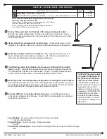 Предварительный просмотр 2 страницы LDI Spaces SAFCO Vamp 1001 Instructions