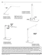 Предварительный просмотр 3 страницы LDI Spaces SAFCO Vamp 1001 Instructions