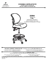 Preview for 1 page of LDI Spaces Safco Vue 3394 Assembly Instructions