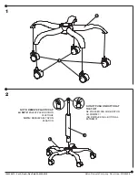 Предварительный просмотр 3 страницы LDI Spaces Safco Vue 3395 Assembly Instructions