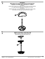 Предварительный просмотр 3 страницы LDI MAYLINE SAFCO FOCAL Pivot FWS-1000 Instructions