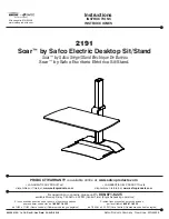 Предварительный просмотр 1 страницы LDI MAYLINE SAFCO FOCAL Soar 2191 Instructions Manual