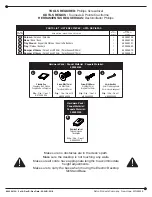 Предварительный просмотр 2 страницы LDI MAYLINE SAFCO FOCAL Soar 2191 Instructions Manual