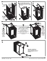 Предварительный просмотр 2 страницы LDI Safco 5350 Assembly Instructions