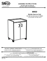 Preview for 1 page of LDI SAFCO 8953 Assembly Instructions Manual