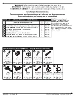 Preview for 2 page of LDI SAFCO 8953 Assembly Instructions Manual