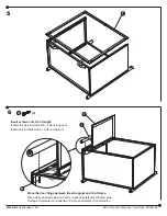 Предварительный просмотр 6 страницы LDI SAFCO Impromptu 8966 Assembly Instructions Manual