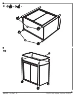 Предварительный просмотр 8 страницы LDI SAFCO Impromptu 8966 Assembly Instructions Manual