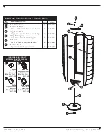 Предварительный просмотр 2 страницы LDI SAFCO Onyx 5577 Assembly Instructions