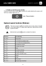 Предварительный просмотр 21 страницы LDLC Mercure MH33-2S User Manual