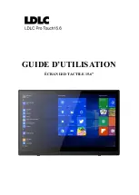 Предварительный просмотр 2 страницы LDLC Pro Touch15.6 User Manual