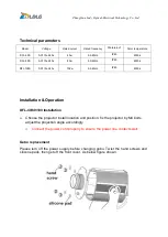 Preview for 3 page of LDLG DFL-40S Owner'S Manual