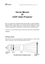 Предварительный просмотр 1 страницы LDLG LEDY Owner'S Manual