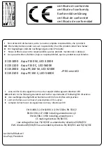 Preview for 11 page of LDR 01151000 Operating Instructions Manual