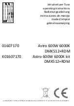 Preview for 1 page of LDR 01607170 Operating Instructions Manual