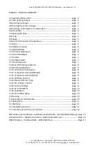 Preview for 2 page of LDR 01607170 Operating Instructions Manual