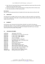 Preview for 12 page of LDR 01607170 Operating Instructions Manual