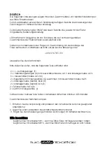 Preview for 3 page of LDR 20102622 Operating Instructions Manual