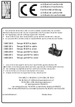 Preview for 18 page of LDR Tempo f650 Pro Series Operating Instructions Manual