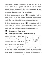 Preview for 17 page of Ldsolar LD2420C User Manual