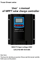 Предварительный просмотр 1 страницы Ldsolar TD150V User Manual