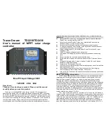 Preview for 1 page of Ldsolar Tracer Dream TD2210 User Manual