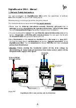 Предварительный просмотр 3 страницы LDT 080073 Manual