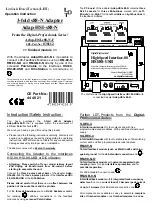 LDT Adap HSI-S88-N-F Operation Instruction preview