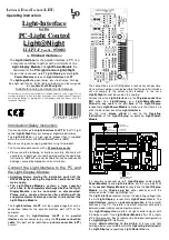 Предварительный просмотр 1 страницы LDT Light@Night Operating Instructions