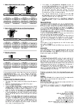 Предварительный просмотр 2 страницы LDT LS-DEC-NMBS-F Operating Instruction