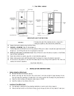 Preview for 2 page of LE CACHE LOFT 1200 Owner'S Manual