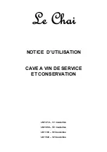 Le Chai LB 1100 User Manual preview