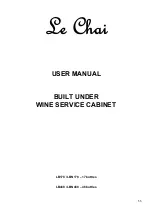 Preview for 55 page of Le Chai LB178 User Manual