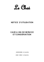 Le Chai LB445 User Manual preview