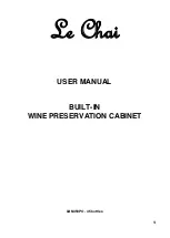 Предварительный просмотр 51 страницы Le Chai LBN458PO User Manual