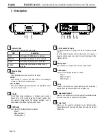 Preview for 4 page of le club HELIWAVE 8x10QC User Manual